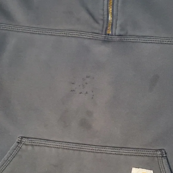 CARHARTT RAIN DEFENDER® PAXTON HEAVYWEIGHT QUARTER-ZIP SWEATSHIRT - Picture 3 of 10